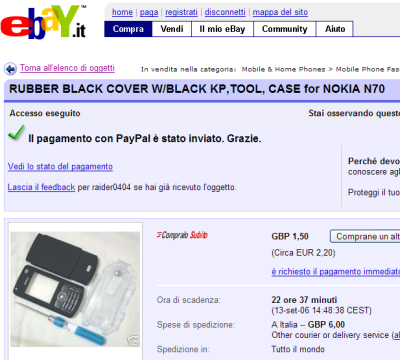 ebay Dove comprare bene su eBay: Italia, HongKong, Regno Unito