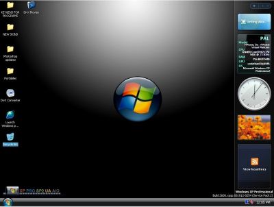 vistapirated2 Avere Vista senza Vista: Windows XP Black Edition